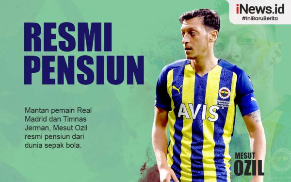Infografis Mesut Ozil Pensiun dari Sepak Bola