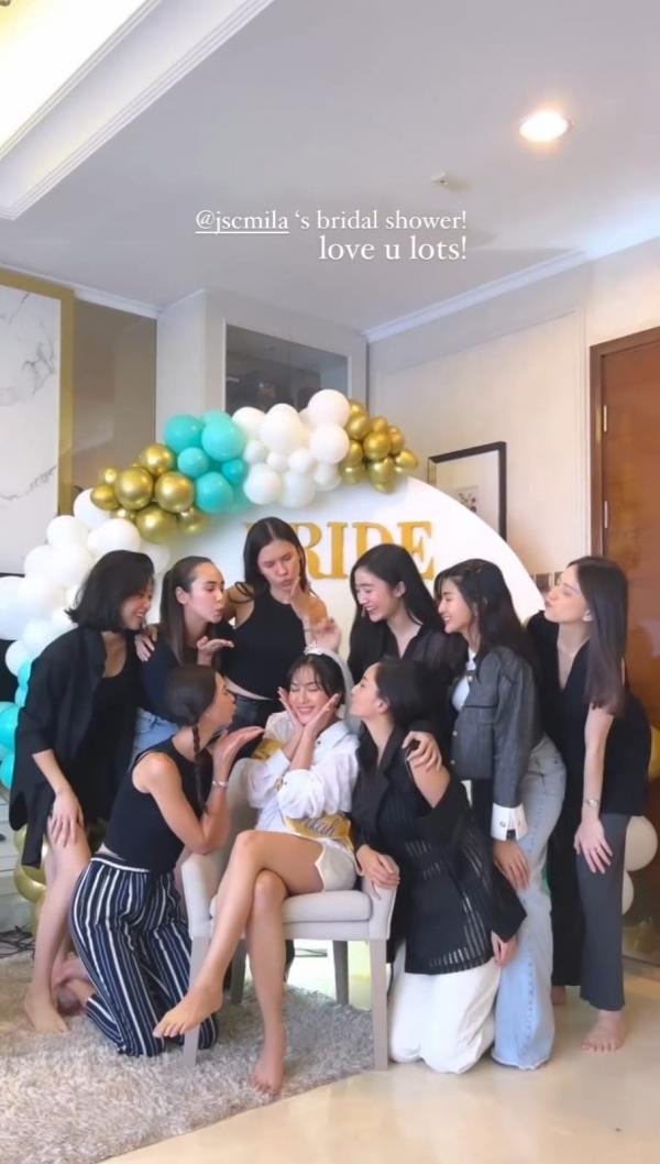 MILA 1 Jessica Mila bridal shower. (Foto: Instastory)