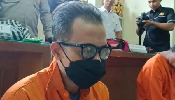 Pelaku perampokan Aris TW (43). (Foto: Ketut Catur)