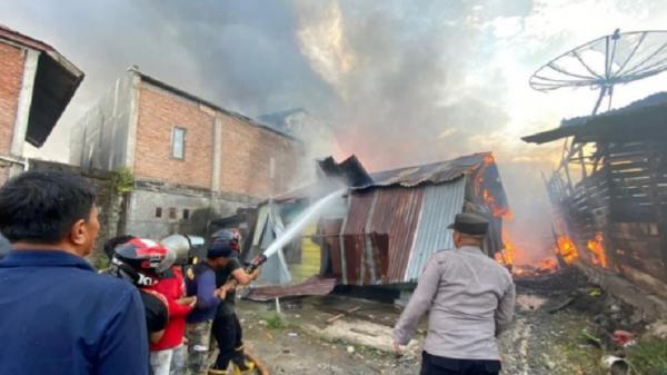 Api Berkobar, 25 Rumah Terbakar di Aceh Tengah