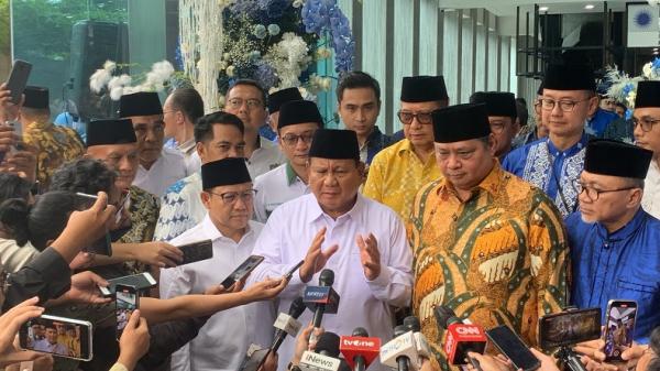 KIB dan KKIR Berkumpul, Prabowo Sebut Ada Kesamaan Frekuensi dan Kecocokan