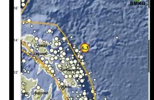 Gempa Besar M4,9 Guncang Melonguane Sulut Pada Kamis Siang,Ini Info Dari BMKG
