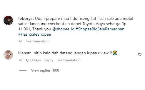 Komentar warganet di unggahan instagram febbryst. (Foto: Instagram/tangkapan layar)