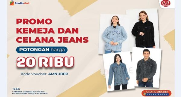 Jeans Lovers Wajib Borong Produk Nuber Di AladinMall Karena Ada ...