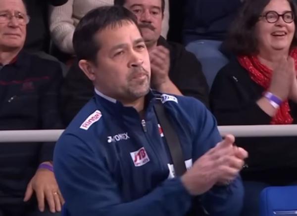 Karel Mainaky Karel Leopold Mainaky Pelatih ganda putri Jepang asal Indonesia, Karel Mainaky. (Foto: Youtube/SPOTV ASIA)