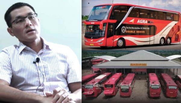 Misteri Pemilik PO Bus Agra Mas Terungkap, Bangun Perusahaan sejak Lulus Kuliah