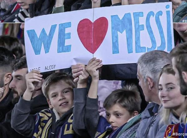 Fans Barcelona Nyanyi Chant Messi di Camp Nou, Bukti Sudah Rindu Berat