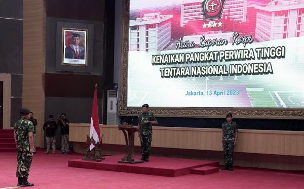 80 Pati TNI Resmi Naik Pangkat, Ini Daftar Lengkapnya