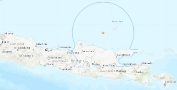 Dirasakan hingga Jakarta, Gempa Tuban Disebut USGS Bermagnitudo 7