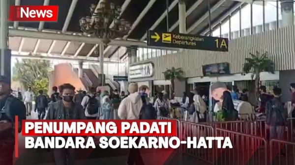 H-5 Lebaran, Pergerakan Penumpang Di Bandara Soekarno-Hatta Capai 128. ...