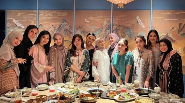 Potret buka puasa bersama para artis. (Foto: instagram)