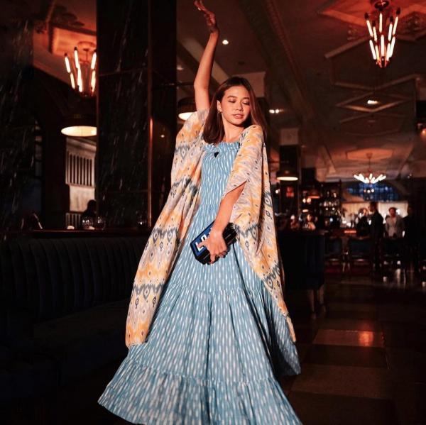 Potret baju Lebaran ala Yuki Kato. (Foto: instagram)