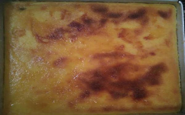 Kue Maksuba, kue khas yang seakan menjadi tradisi lebaran di Palembang. (Foto: Berli)