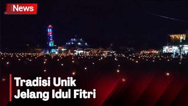 Unik! Tradisi Warga Gorontalo Menyalakan Lampu 'Tumbilotohe' Jelang Lebaran