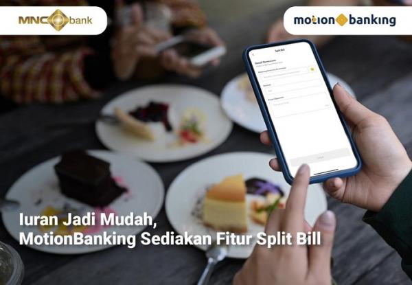 Iuran Jadi Mudah, MotionBanking Sediakan Fitur Split Bill