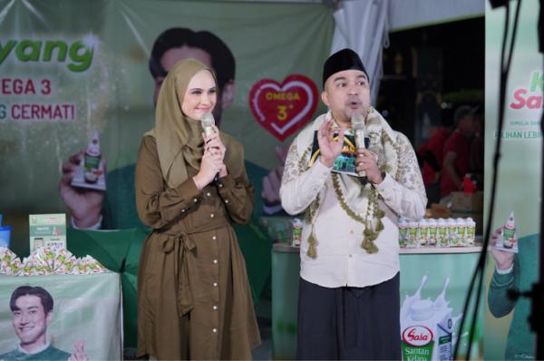 Tabligh Akbar Sasa Santan Omega 3 Tabligh Akbar Sasa Santan Omega 3 bersama iNews dan PBNU. (Foto: dok Sasa)