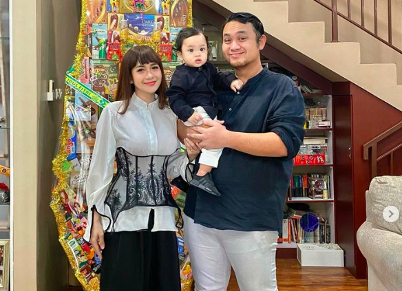 Gilang Dirga Artis pertama kali rayakan Lebaran. (Foto: Instagram)