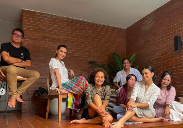 Artis ikut rayakan Lebaran walau beda agama. (foto: instagram)