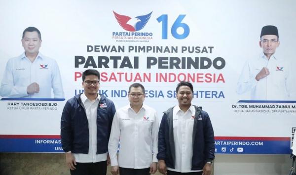 Hary Tanoe Lantik 2 Kader Muda Baru di Perindo, Michael Sianipar dan Najmi Mumtaza