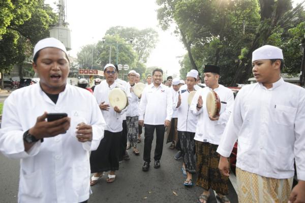 Diiringi Rebana, Najmi Mumtaza Dilantik Jadi Ketua Harian DPW Perindo Jakarta