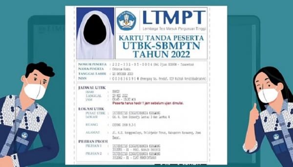 Kartu Tanda Peserta Utbk Dicetak Ukuran Berapa Ini Ketentuan Dari Snpmb 7587