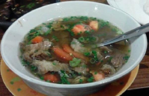 EMPAL ASAM Empal asam Cirebon. (FOTO: ISTIMEWA)