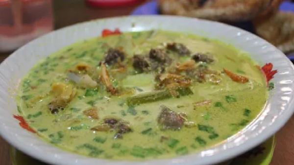 EMPAL GENTONG CIREBON Empal gentong Cirebon. (FOTO: ISTIMEWA)