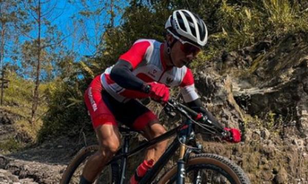 Feri Yudoyono Tim Mountain Bike Cross-Country Olympic Putra Indonesia borong medali SEA Games 2023. (Foto: Instagram/y_feri1)