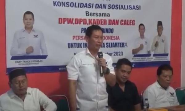 Jelang Pemilu 2024 Dpw Partai Perindo Jateng Gelar Konsolidasi Bacaleg