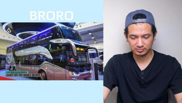 YouTuber Takjub Lihat Bus Indonesia 4