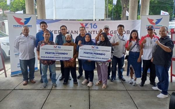 Partai Perindo Siapkan 500 Gerobak untuk Pedagang di DKI Jakarta