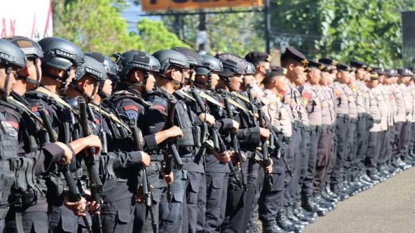 Pilkades Serentak Di Garut, 150 Personel Brimob Amankan Daerah Rawan ...