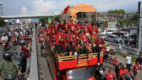 PSM Makassar. (ANTARA FOTO/Arnas Padda/rwa)