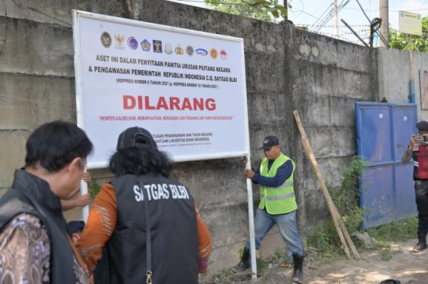 Satgas BLBI Sita Tanah Dan Bangunan Jaminan Debitur PT Sejahtera Wira ...