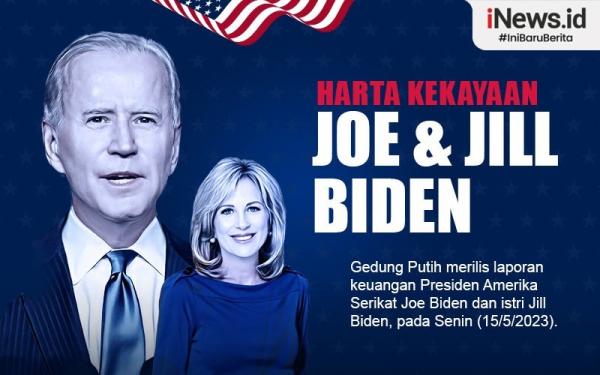 Infografis Gedung Putih Ungkap Harta Kekayaan Joe Biden