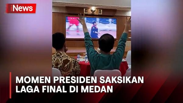 Timnas Indonesia U-22 Libas Thailand 5-2, Jokowi: Mental Juara Itu Ada