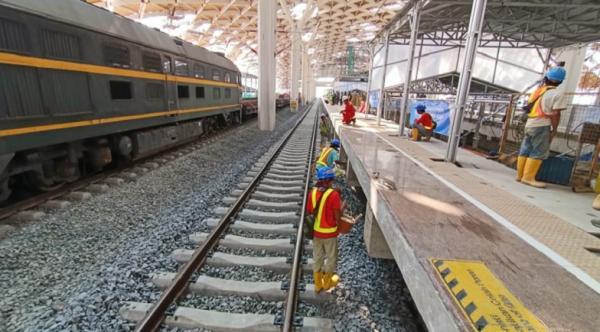 Diresmikan 18 Agustus 2023, Pembangunan Stasiun Kereta Cepat Halim ...