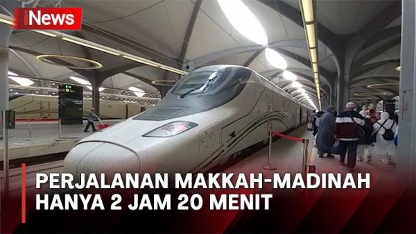 Keren! Begini Rasanya Naik Kereta Cepat Haramain, Makkah-Madinah