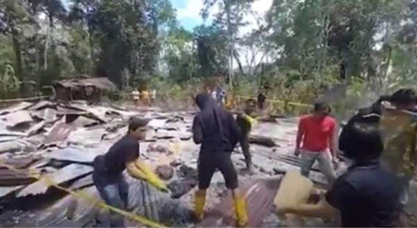 Tragis! Kakek Sebatang Kara Tewas dalam Kebakaran Rumah di Tana Toraja