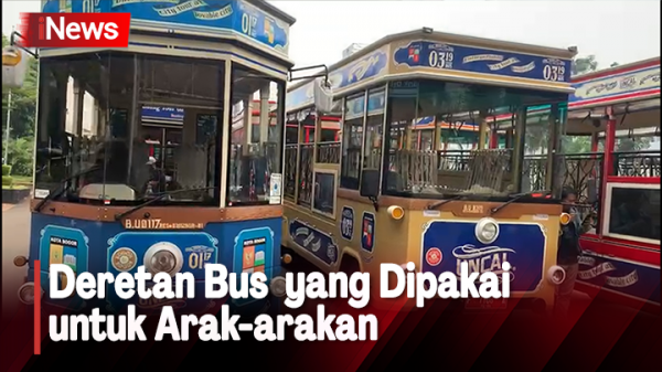  Deretan Bus yang Dipakai untuk Arak-arakan Atlet Berprestasi di SEA Games 2023