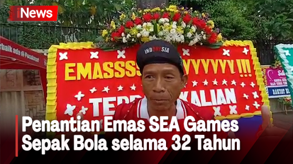 Suporter Timnas U-22 Sambut Arak-arakan, Penantian Emas selama 32 Tahun