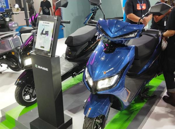 Intip Motor Listrik dari Pabrikan Karawang di PEVS 2023, Begini Wujudnya