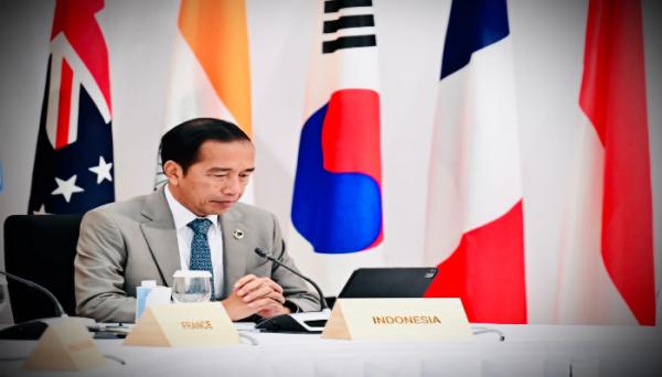 Jokowi Dorong Kesetaraan, Kolaborasi dan Inklusivitas Kerja Sama Global di Sesi Kerja Mitra G7