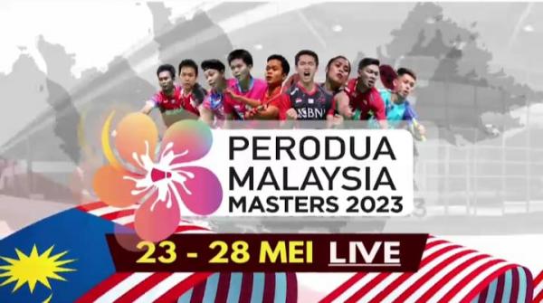 Link Live Streaming Malaysia Masters 2023 Hari Ini, Gratis Tinggal Klik