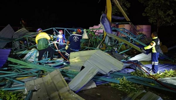 Badai Runtuhkan Bangunan Sekolah Dasar, 7 Orang Tewas termasuk 4 Siswa