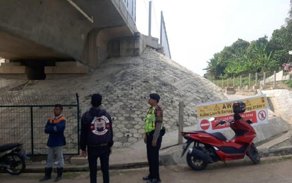 Uji Fungsi Kereta Cepat Terganggu Layangan, Polisi Disebar di Cimahi dan KBB