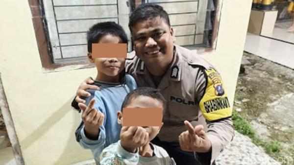 Polres Nisel Asuh Anak Yatim yang Ibunya Ditahan Kasus Dugaan Penganiayaan (Foto: Istimewa)