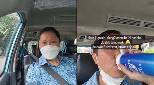  Viral CEO Blue Bird Menyamar Jadi Sopir Taksi, Netizen Heboh Bahas Uang Tip  