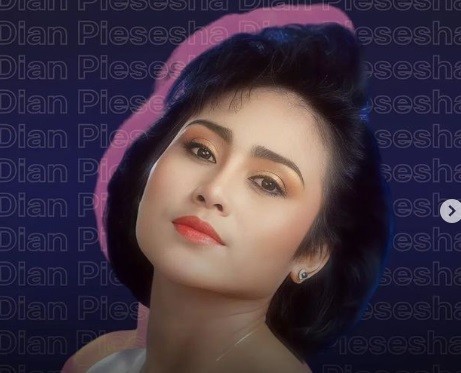Dian Pisesha Penyanyi perempuan paling melankolis. (foto: Instagram)