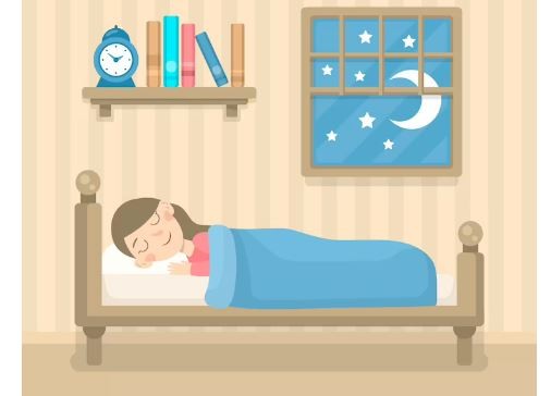 Agar anak bisa tidur nyenyak dianjurkan membaca doa. (Foto: Freepik)